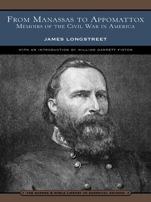 cover image of From Manassas to Appomattox (Barnes & Noble Library of Essential Reading)